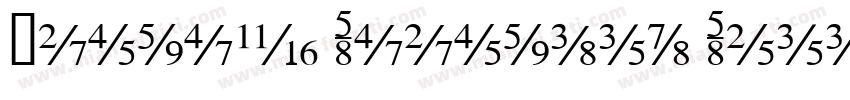 Luthon Southard Seri字体转换